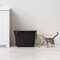 IRIS USA Top Entry Cat Litter Box with Litter Catching Lid, Privacy Walls and Scoop, Cat Pan